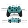 Manette sans fil compatible Nintendo Switch - Cyan