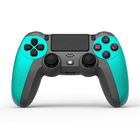 Manette sans fil compatible Playstation 4 - Cyan