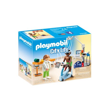 Playmobil City Life - Cabinet de kinésithérapeute 39pcs