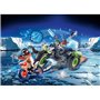 Playmobil Top Agents - Moto des neiges des Rebelles arctiques 73pcs