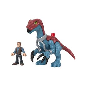 Fisher-Price Imaginext  Jurassic World  Therizinosaurus et Owen