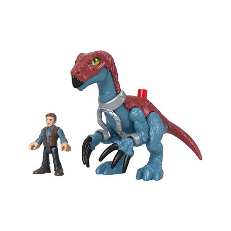 Fisher-Price Imaginext  Jurassic World  Therizinosaurus et Owen