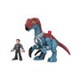 Fisher-Price Imaginext  Jurassic World  Therizinosaurus et Owen