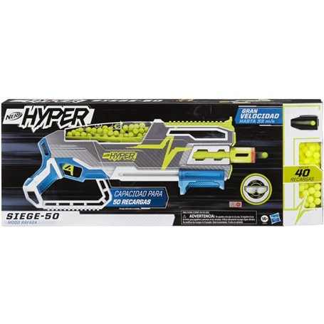 Hasbro Nerf Hyper Siege-50 33 mps