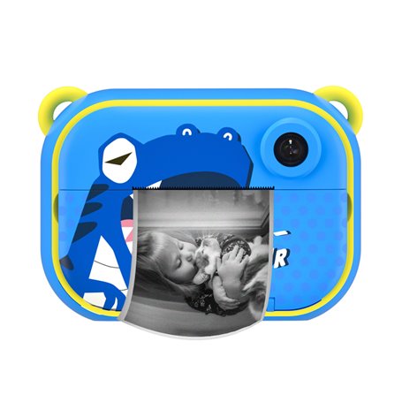 Appareil photo Wifi numérique enfant avec impression instantanée - Modèle Zoo Family - Dinosaure