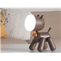 Lampe veilleuse - Modèle Dog Art - Marron