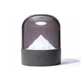 Lampe veilleuse à intensité et couleurs variables - Modèle Mont Blanc - Noire