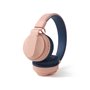 Casque audio Bluetooth avec limitateur volume  - Modèle Supreme - Rose