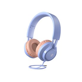 Casque audio filaire - Modèle Elegance - Bleu