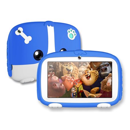 Tablette tactile enfant Android iCute 7 pouces - Bleue