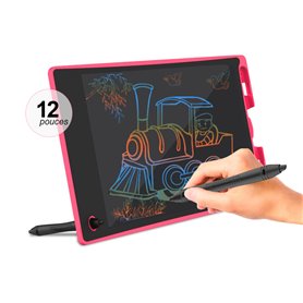 Tablette graphique LCD 12 pouces Couleur - Rose