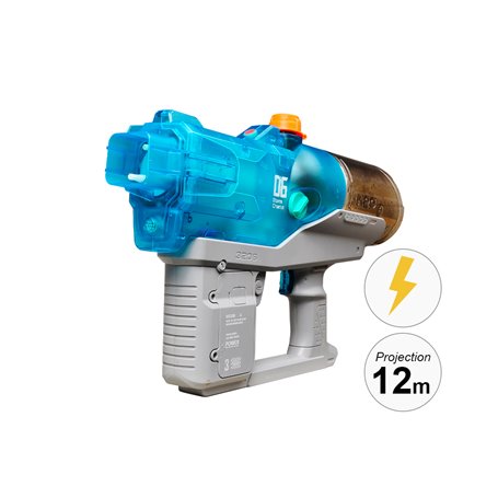 Pistolet à eau électrique longue distance - Modèle Rafale - Bleu