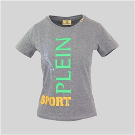 Plein Sport T-shirts Gris Femme