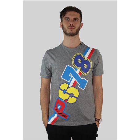 Plein Sport T-shirts Gris Homme