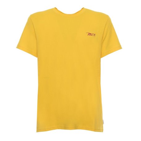 MCS T-shirts Jaune Homme