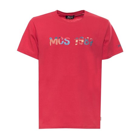 MCS T-shirts Rouge Homme