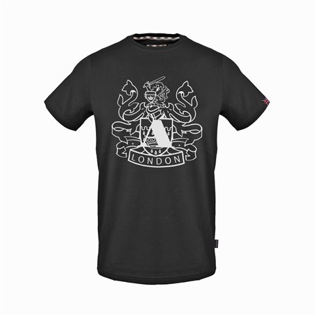 Aquascutum T-shirts Noir Homme