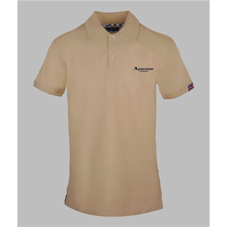 Aquascutum Polo Brun Homme