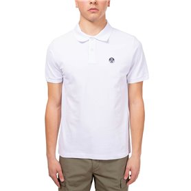 North Sails Polo Blanc Homme
