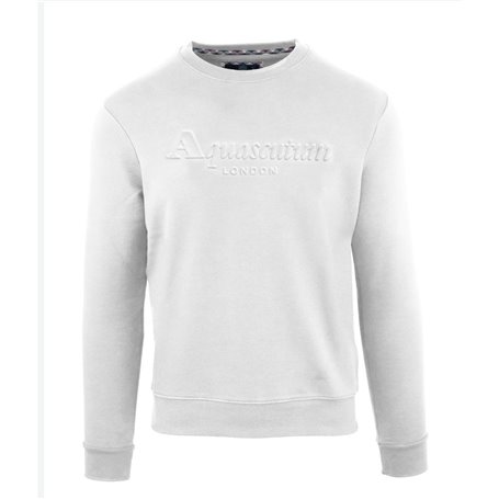 Aquascutum Sweat-shirts Blanc Homme