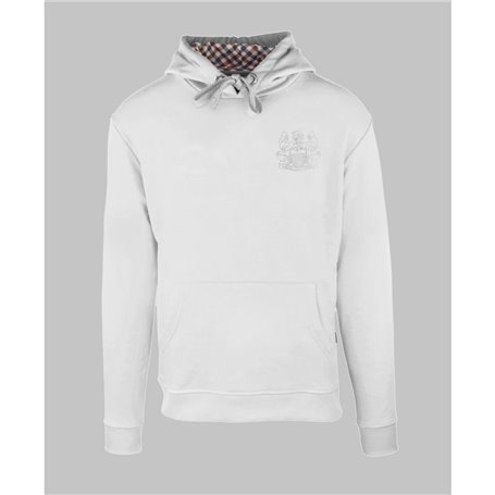 Aquascutum Sweat-shirts Blanc Homme