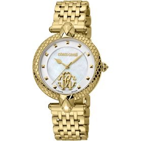 Roberto Cavalli By Franck Muller Montres Jaune Femme