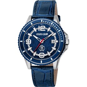 Roberto Cavalli By Franck Muller Montres Bleu Homme