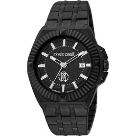 Roberto Cavalli By Franck Muller Montres Noir Homme