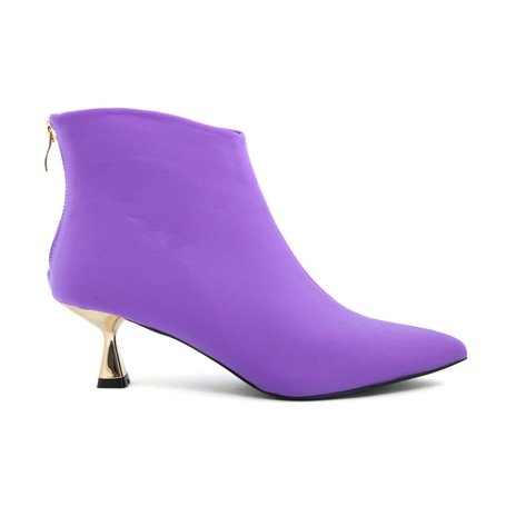 Fashion Attitude Bottines Violet Femme