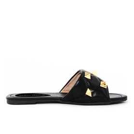 Fashion Attitude Nu-pieds et Tongs Noir Femme