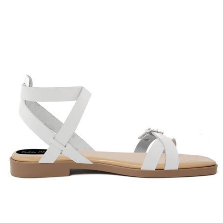 Fashion Attitude Sandales Blanc Femme