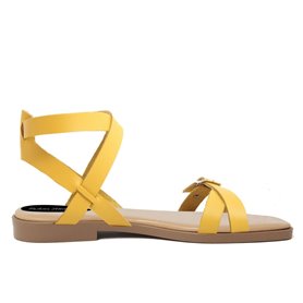 Fashion Attitude Sandales Jaune Femme