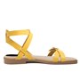 Fashion Attitude Sandales Jaune Femme