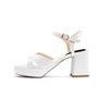 Fashion Attitude Sandales Blanc Femme