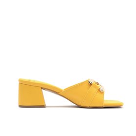 Fashion Attitude Sandales Jaune Femme