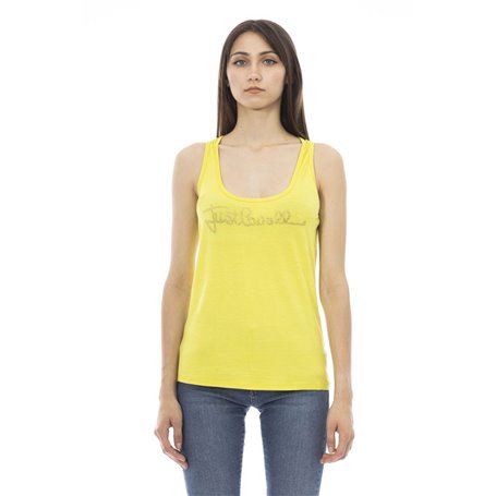 Just Cavalli Beachwear Top Jaune Femme