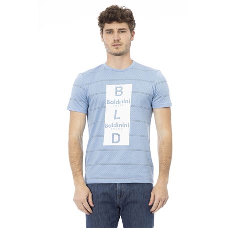 Baldinini Trend T-shirts Bleu Homme