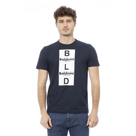 Baldinini Trend T-shirts Bleu Homme