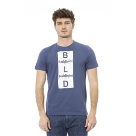 Baldinini Trend T-shirts Bleu Homme