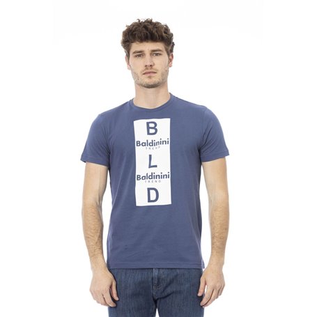 Baldinini Trend T-shirts Bleu Homme