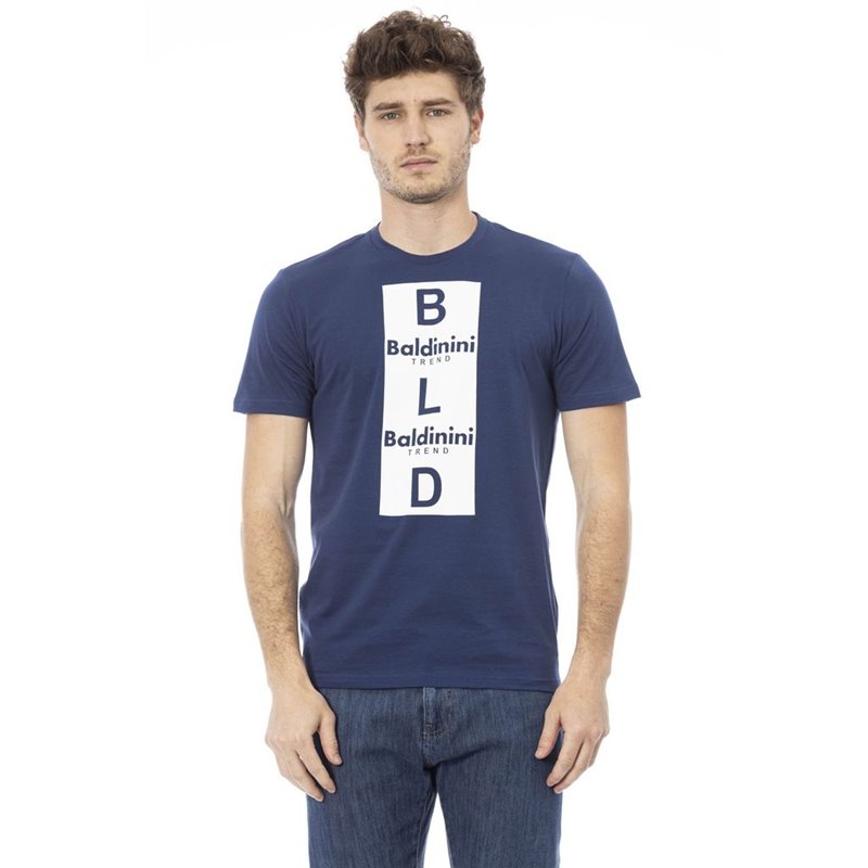 Baldinini Trend T-shirts Bleu Homme