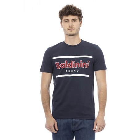 Baldinini Trend T-shirts Bleu Homme