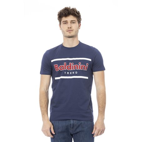 Baldinini Trend T-shirts Bleu Homme