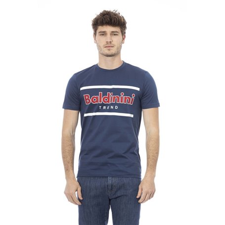 Baldinini Trend T-shirts Bleu Homme