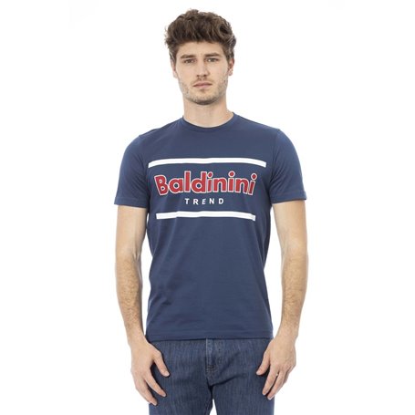 Baldinini Trend T-shirts Bleu Homme