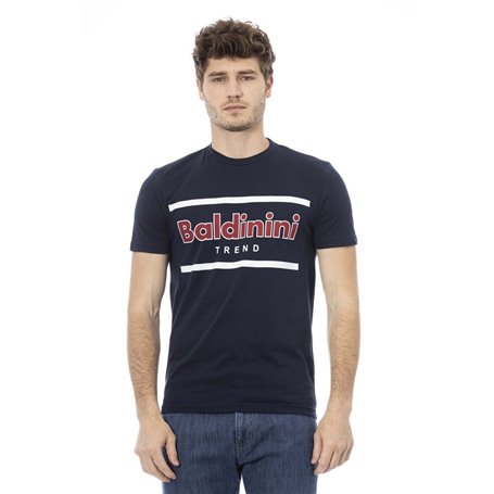 Baldinini Trend T-shirts Bleu Homme