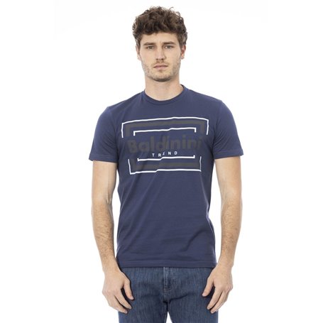 Baldinini Trend T-shirts Bleu Homme