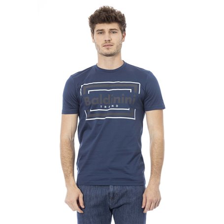 Baldinini Trend T-shirts Bleu Homme