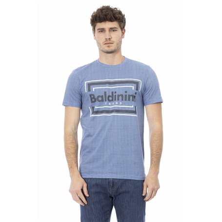 Baldinini Trend T-shirts Bleu Homme