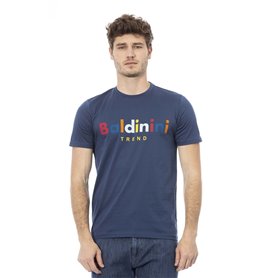 Baldinini Trend T-shirts Bleu Homme